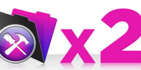 FileMaker logo X 2