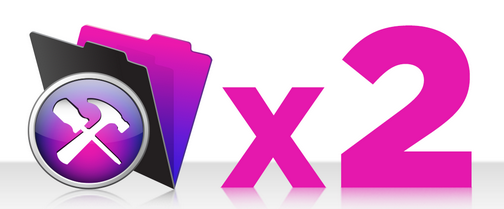 FileMaker logo X 2