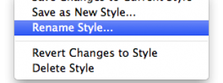 Style Menu photo in FileMaker 13