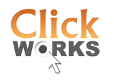 Click Works Logo with pointer