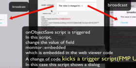 Change one value to trigger a script