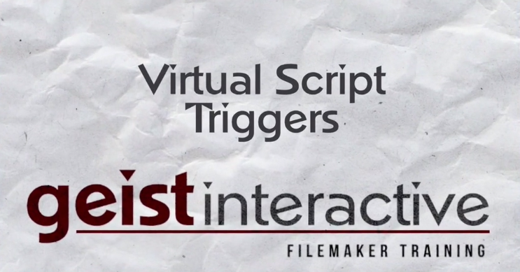 Virtual Script Triggers