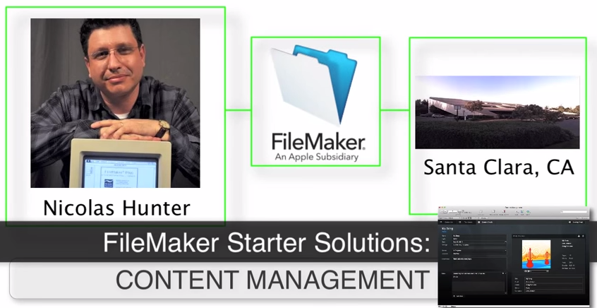 FileMaker Starter Solution Slide