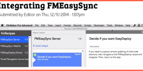 Integrating FMEasySync via FMRecipes