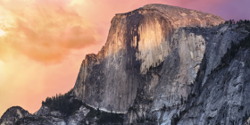 Screen shot of Yosemite