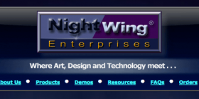 NightWing home page logo