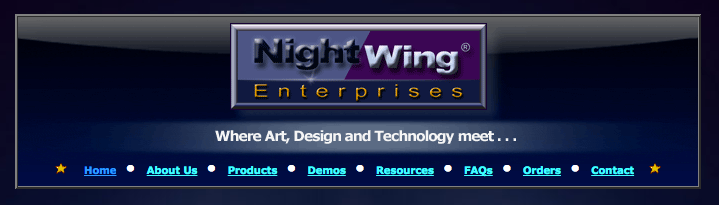 NightWing home page logo