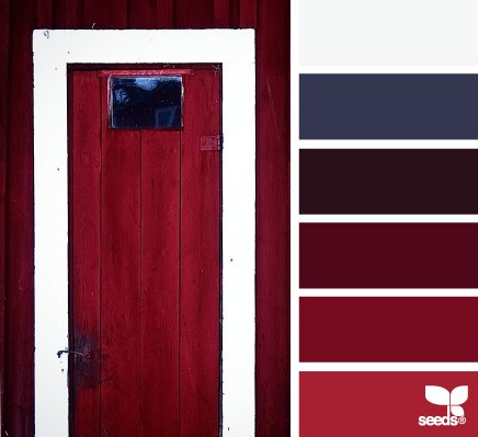 A red door design