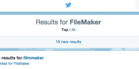 FileMaker Twitter