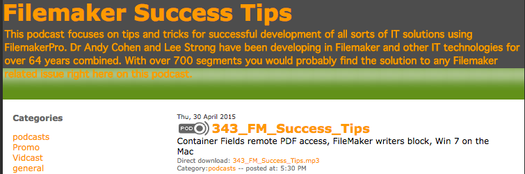 FileMaker Success Tips 343