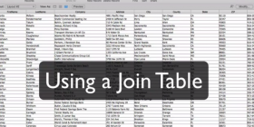 Setting up a join table in FileMaker