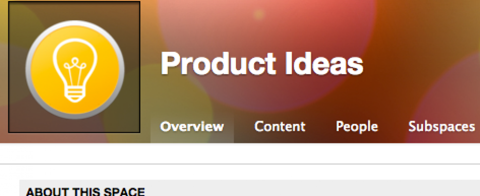 Product Ideas Space
