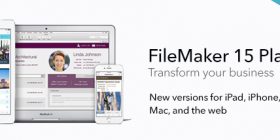 FileMaker 15 Platform Banner