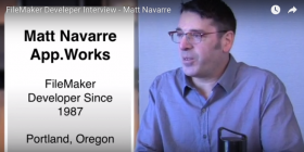 FileMaker Developer Interview-Matt Navarre