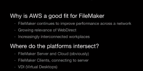 FileMaker and Amazon Web Services