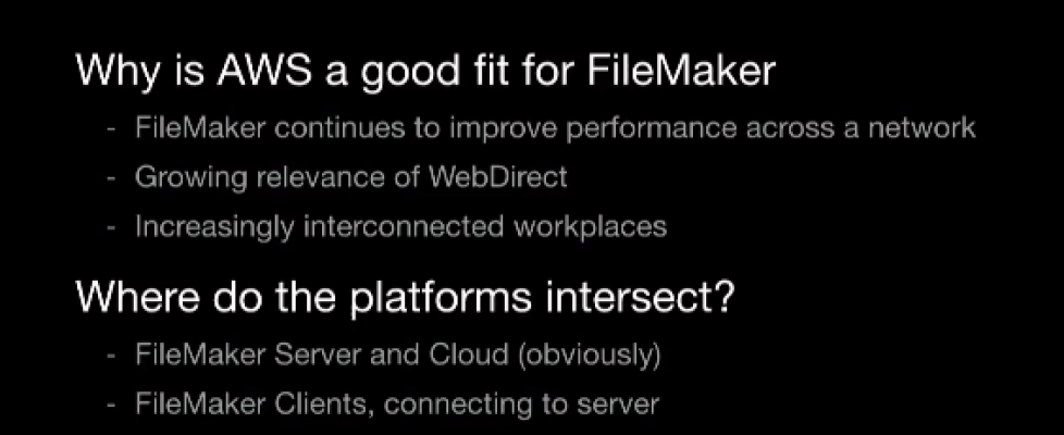 FileMaker and Amazon Web Services