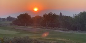 Arizona Fires lead to beautiful New Mexico Sunrises...but don't exercise outside!